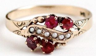 Vintage Ruby Ring